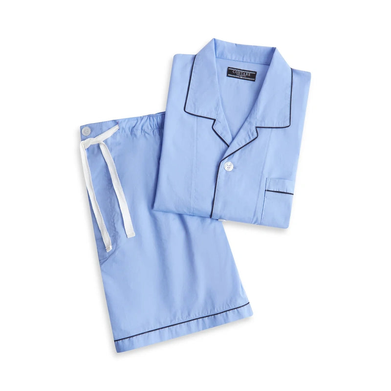 Folded light blue Contare pyjama set