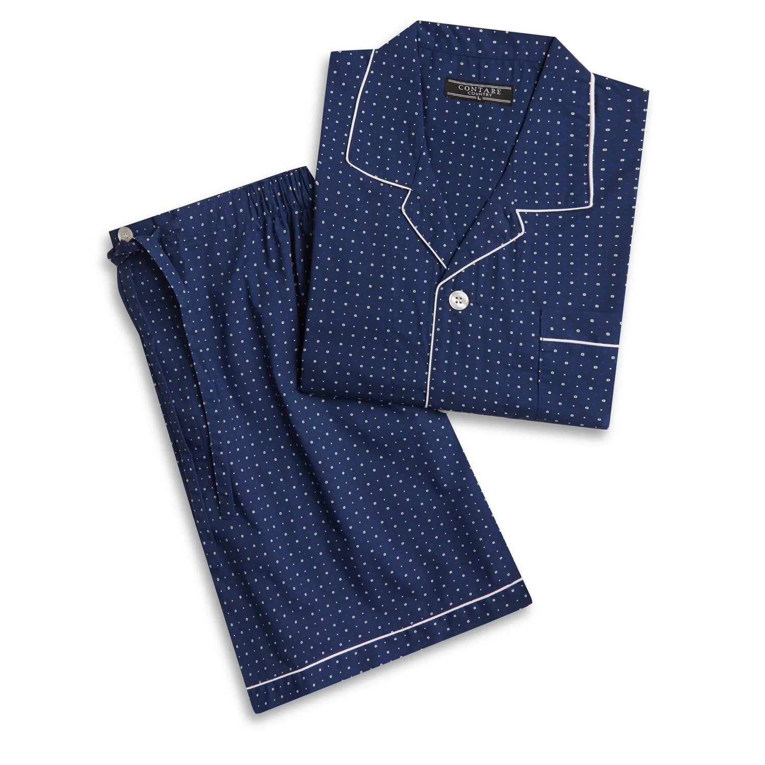 Contare Cotton Rich Short Sleeve Pyjama Set