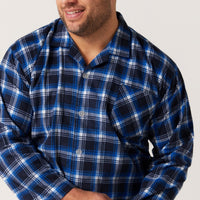 Contare Mens Printed Flannelette Long Pyjamas