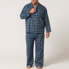Contare Mens Printed Flannelette Long Pyjamas