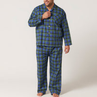 Contare Mens Printed Flannelette Long Pyjamas