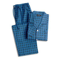 Contare Mens Printed Flannelette Long Pyjamas