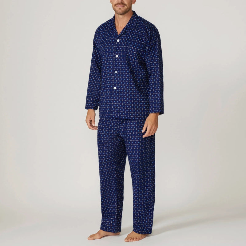 Contare Mens Printed Flannelette Long Pyjamas – Allgoods