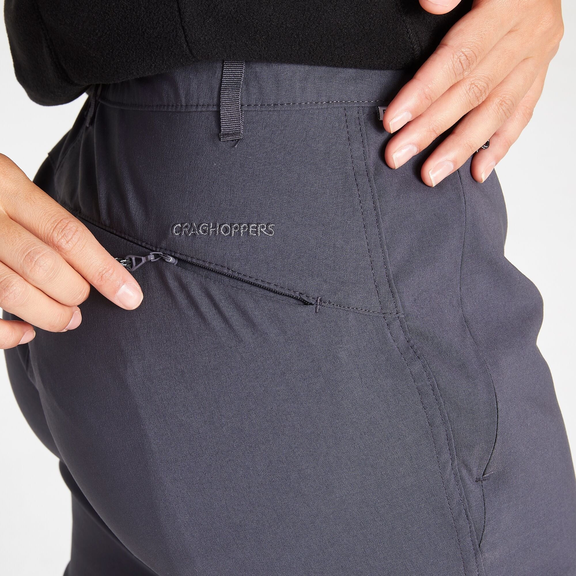 Women's Kiwi Pro II Winter Lined Trousers - Black | Craghoppers UK