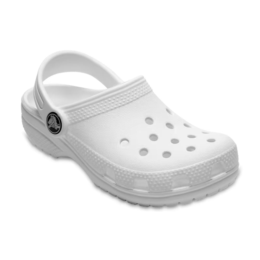 Crocs Kids Classic Clog in White