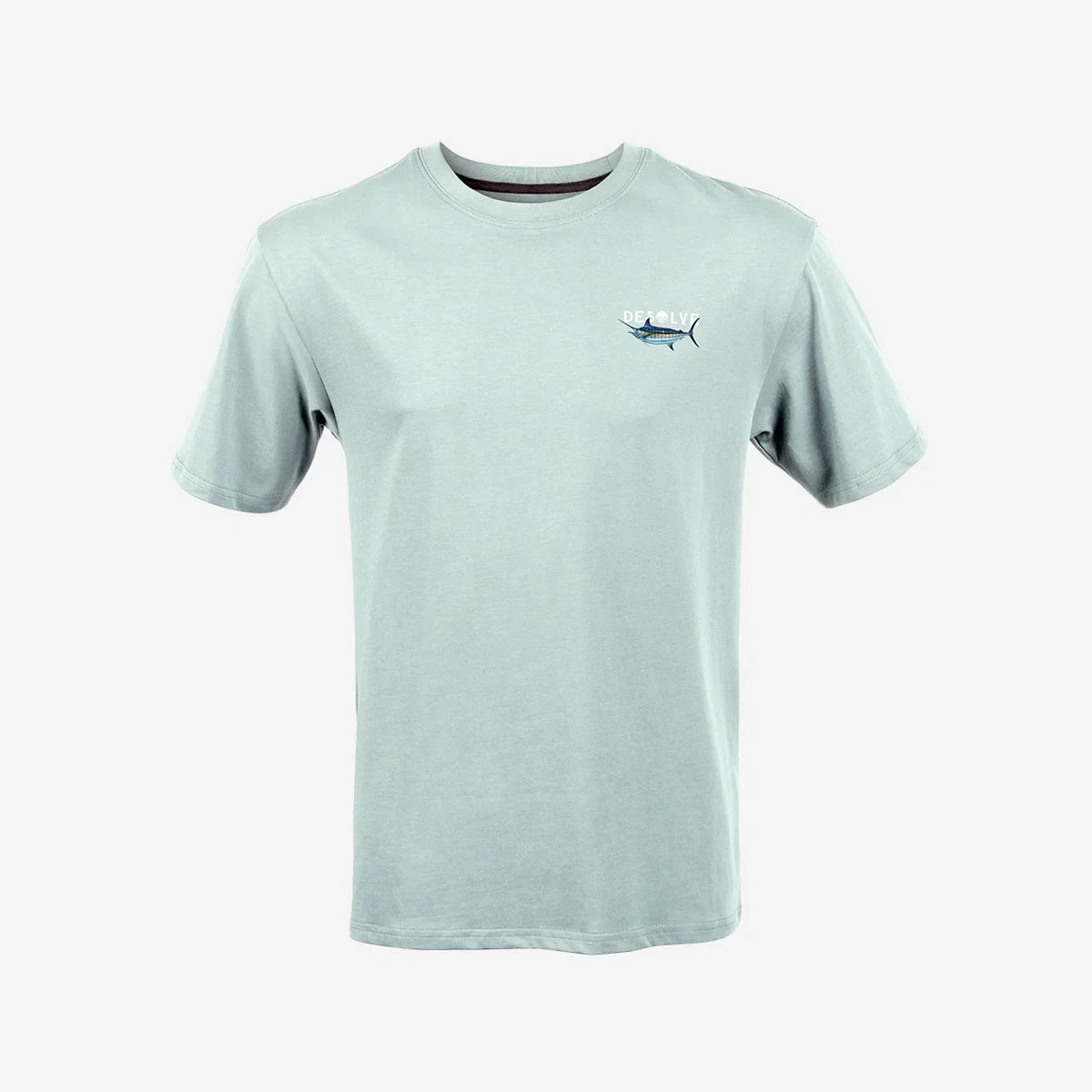 Desolve Mens Born To Battle Blue Marlin Tee