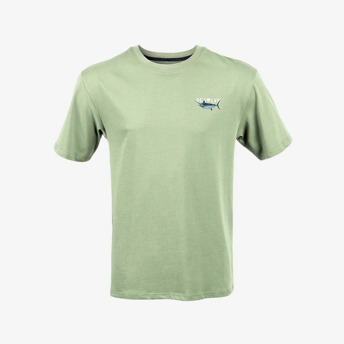 Desolve Mens Born To Battle Blue Marlin Tee