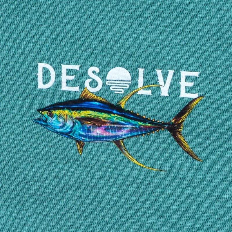 Desolve Mens Born to Battle Yellowfin Tee