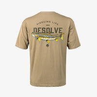 Desolve Mens Piercing Lips Trout Tee