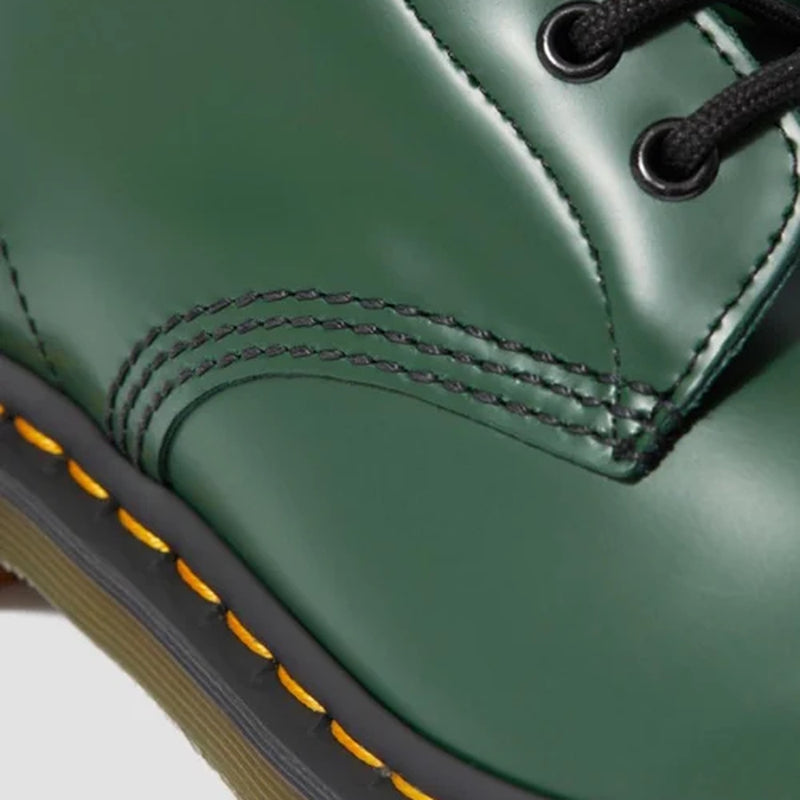 Dr. Martens 1460 8 Eye Boots (Green Smooth)