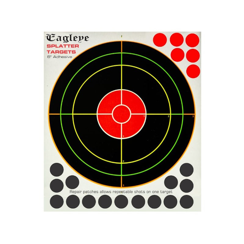 6 Inch Target Eagleye 6 Inch Adhesive Target 5 Pack – Allgoods
