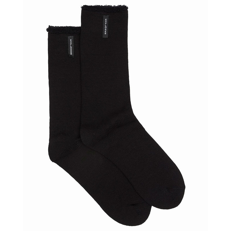 Bonds Explorer Original Wool Blend Crew Socks in Black