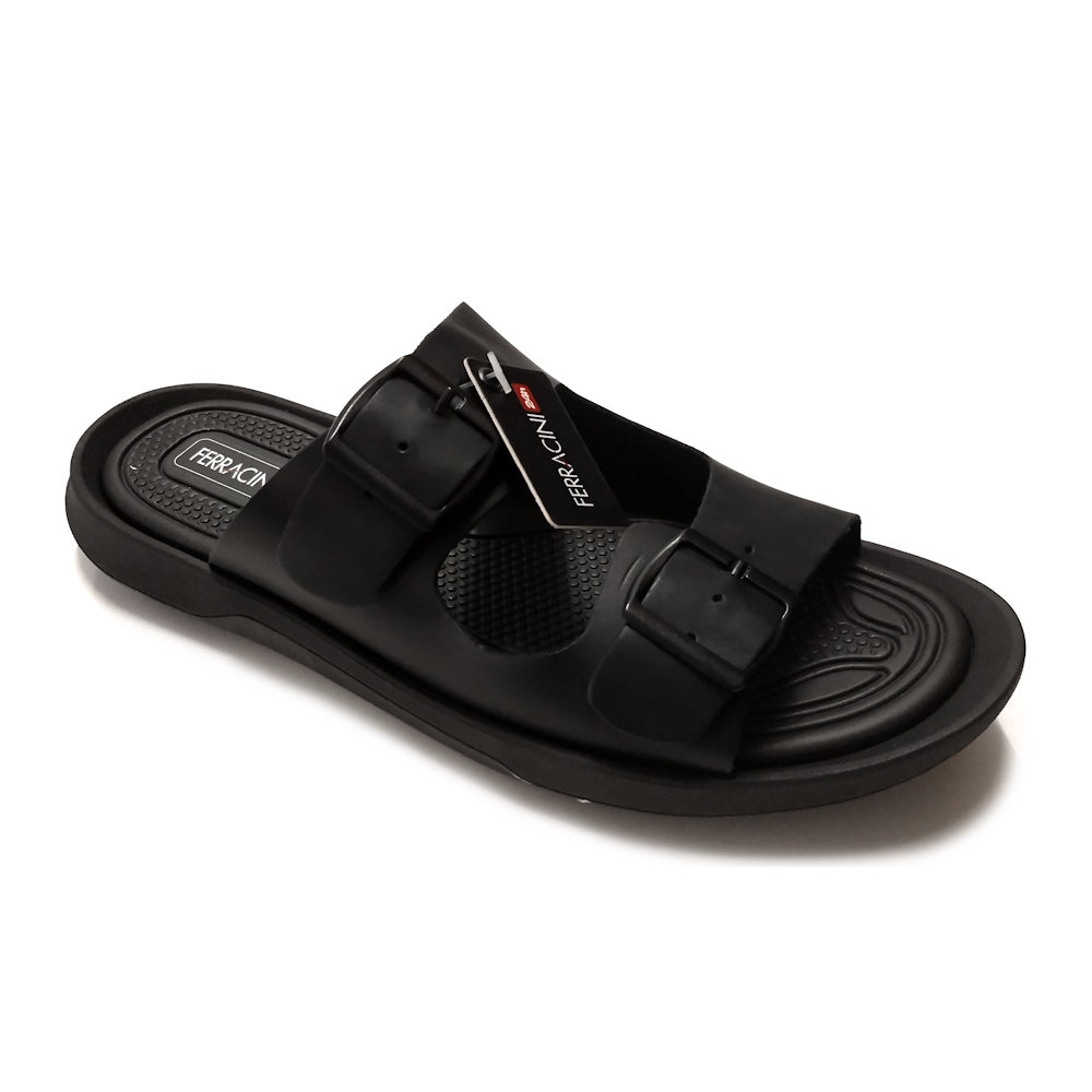 Ferracini Mens Leo Sandal in Black