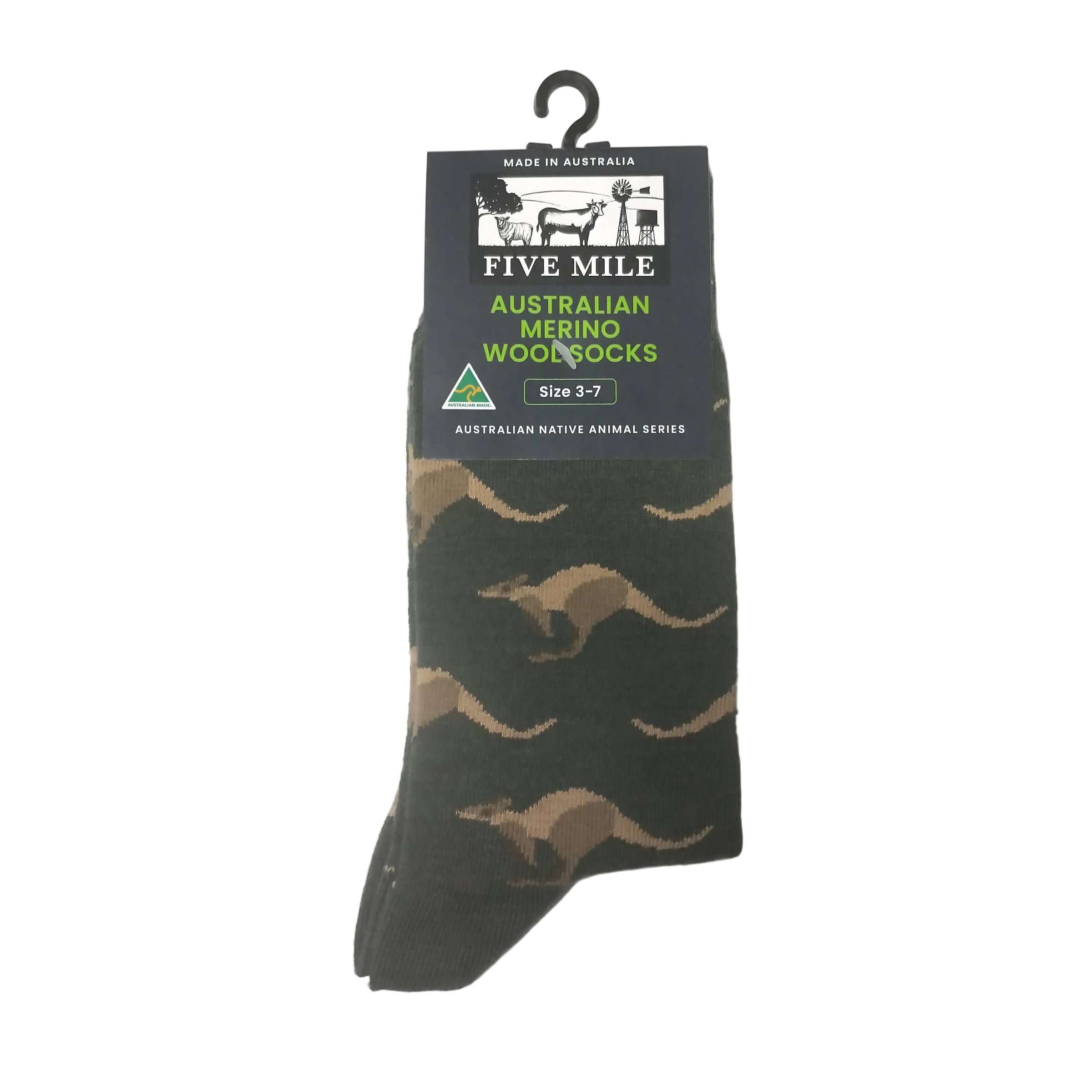 Five Mile Merino Wool Kangaroo Sock