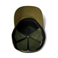 Inside of Khaki FXD Tech CP-13 Trucker Cap