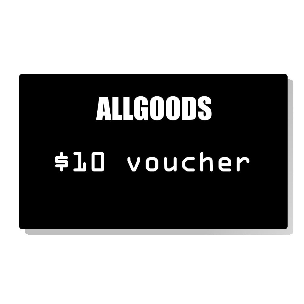 $10 Allgoods Gift Voucher