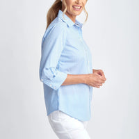 Goondiwindi Womens 3/4 Sleeve Stripe Shirt