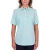 Hard Slog Womens Grace Half Placket Short Sleeve Shirt