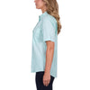 Hard Slog Womens Grace Half Placket Short Sleeve Shirt