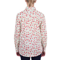 Hard Slog Womens Clair Half Placket Long Sleeve Shirt
