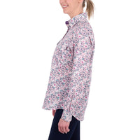 Hard Slog Womens Joyce Half Placket Long Sleeve Shirt