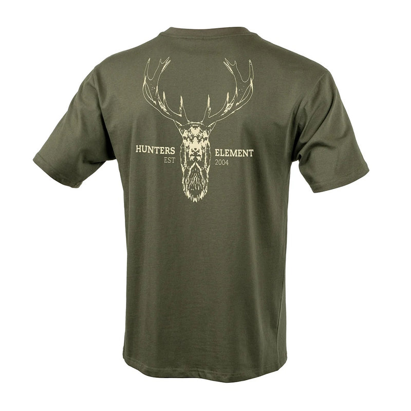 Hunters Element Mens Alpha Stag Tee