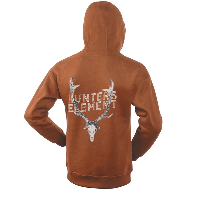 Hunters Element Mens Fallow Skull Hoodie