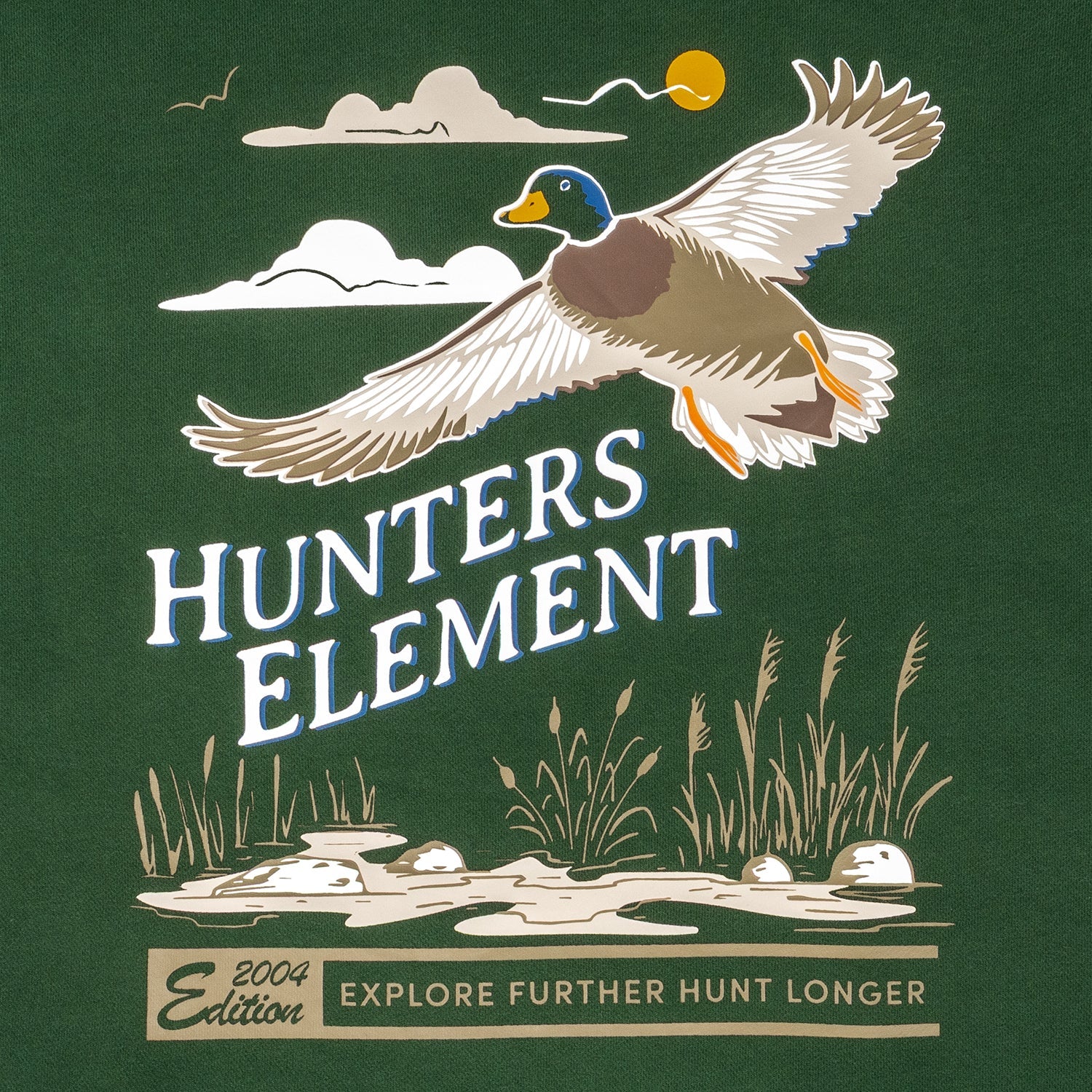 Hunters Element Mens Flare Hoodie