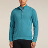 Icebreaker Mens Merino 260 Waffle Knit Wander Long Sleeve Half Zip