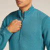 Icebreaker Mens Merino 260 Waffle Knit Wander Long Sleeve Half Zip
