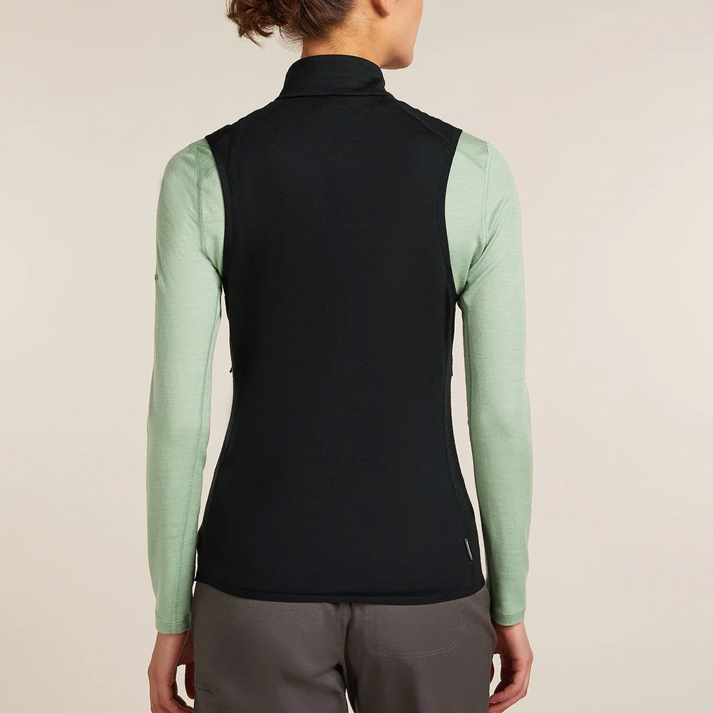 Icebreaker Womens Merino Blend 300 RealFleece Descender Vest