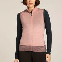 Icebreaker Womens Merino Blend 300 RealFleece Descender Vest