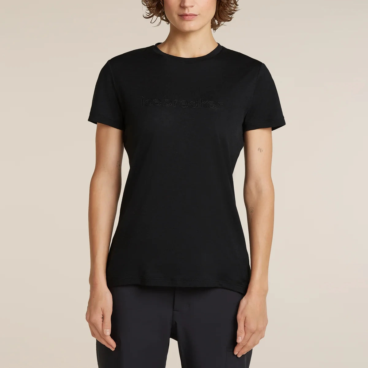 Icebreaker Womens Merino 150 Tech Lite Short Sleeve IB Stitchline Tee