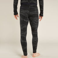 Icebreaker Mens Merino 260 Vertex Leggings Snow Guide