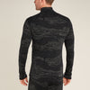 Icebreaker Mens Merino 260 Vertex LS Half Zip Snow Guide