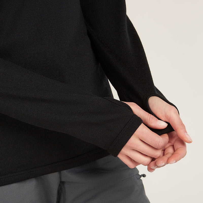 Icebreaker Womens Merino 300 Original Long Sleeve Half Zip
