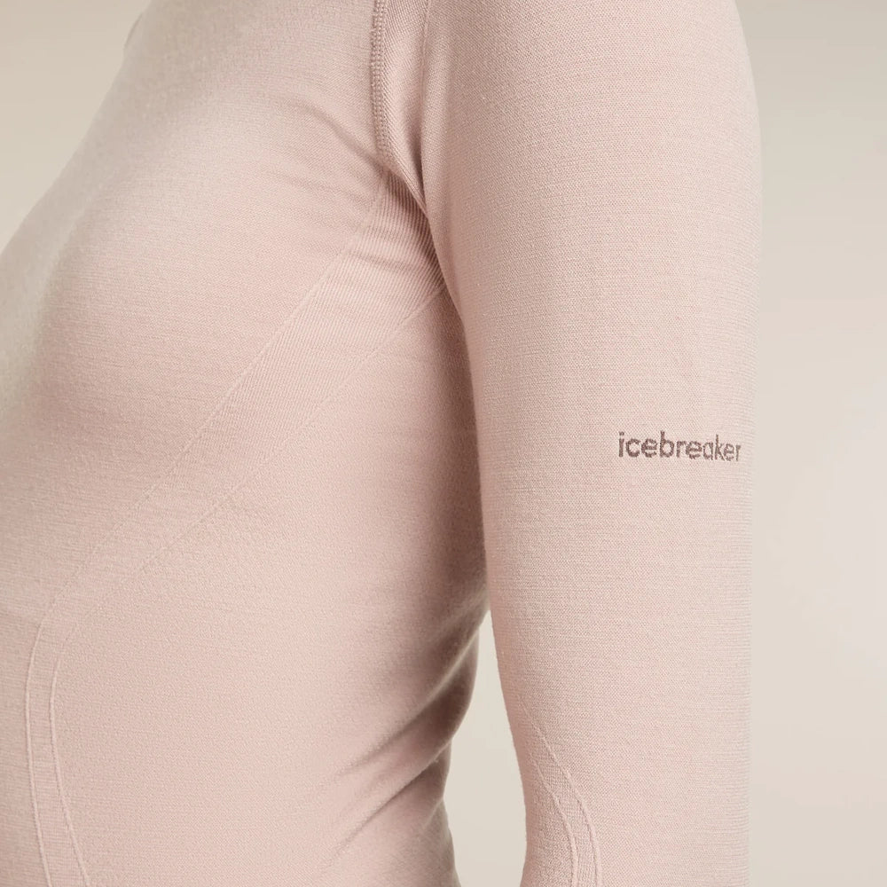 Icebreaker Womens Merino Blend 260 ZoneKnit Seamless Long Sleeve Crewe
