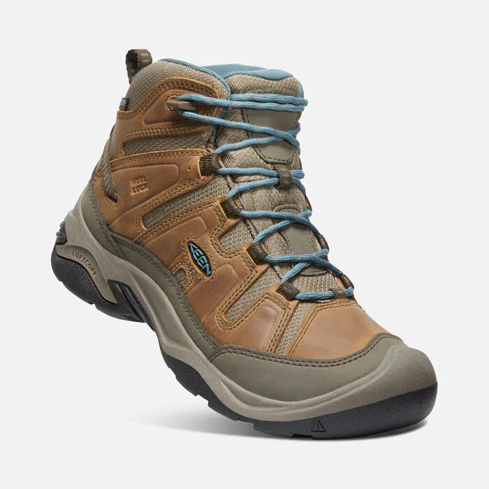 ミドルブーツ KEEN Women's Circadia Waterproof Boots Women's Circadia Mid Waterproof Boot Syrup Boysenberry