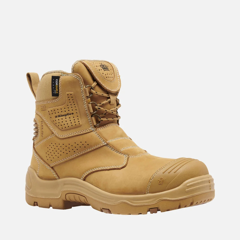 KingGee Bennu Pro 6 Work Boots (Wheat)