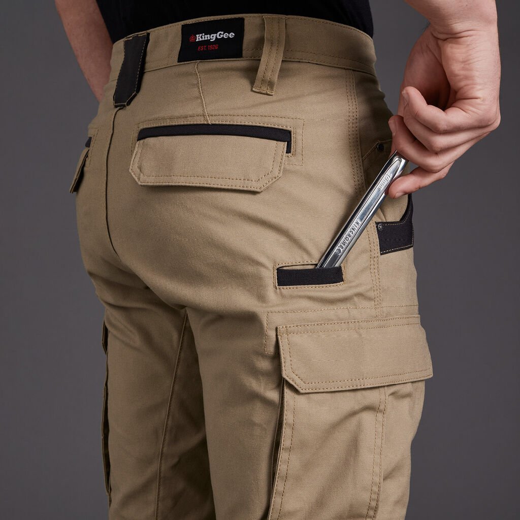 KingGee K69860 Mens Tradies Stretch Cargo Pants