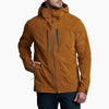 Brown Kuhl men's outsider jacket with a hood