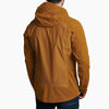 Back of Teak Kuhl outsider jacket worn by a person
