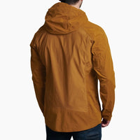 Back of Teak Kuhl outsider jacket worn by a person