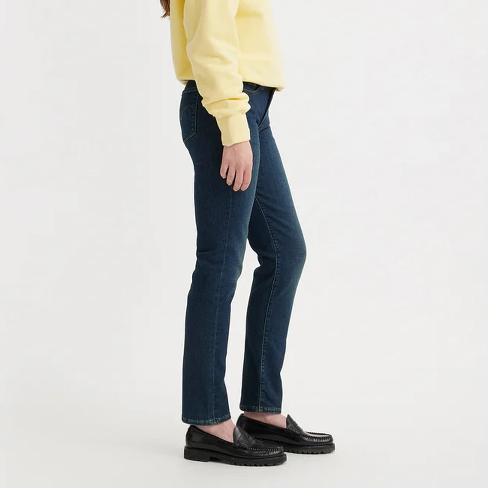 Levi's Womens 312 Shaping Slim Jeans (Blue Swell)