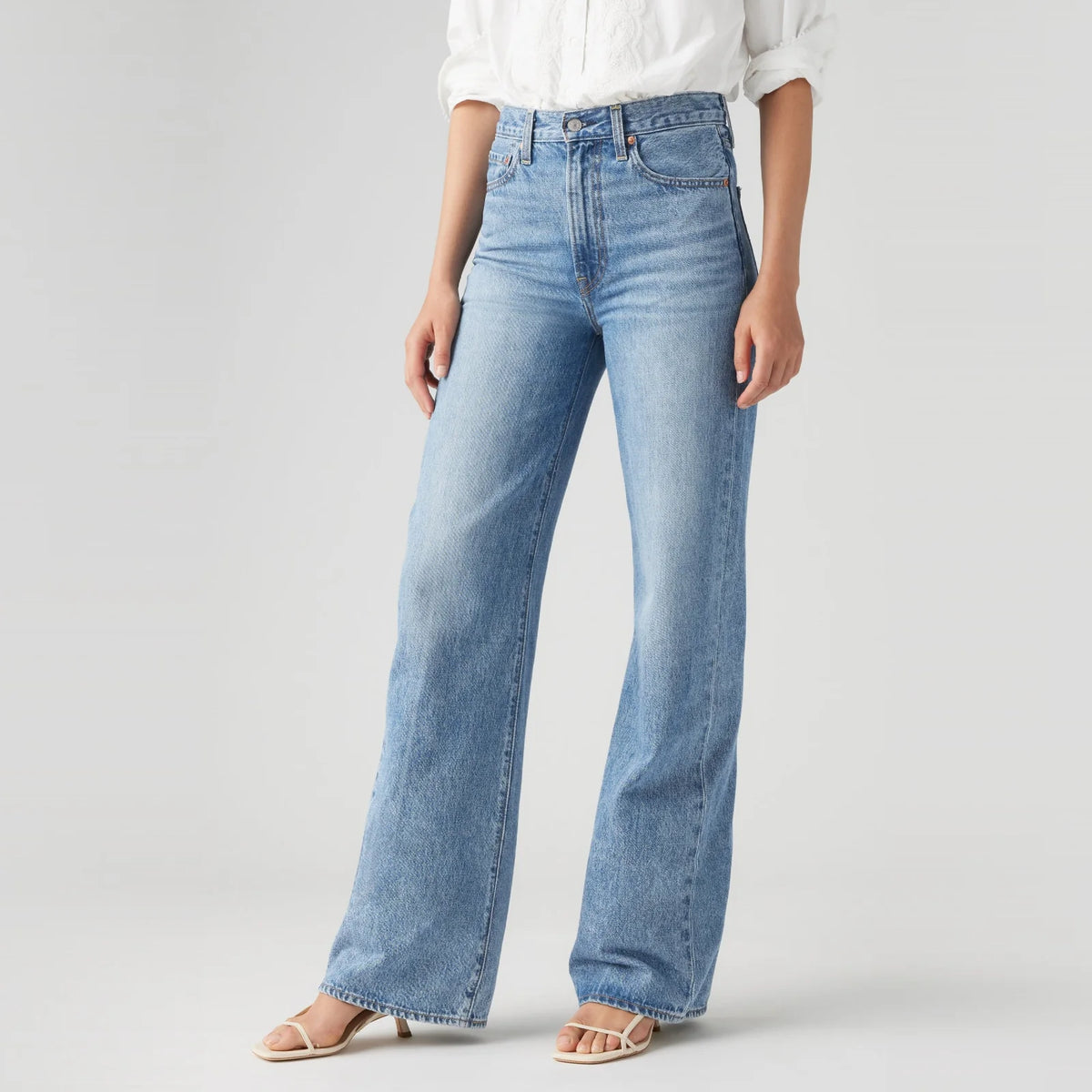 Levi's Womens Ribcage Wide Leg Jeans (Not The Same)