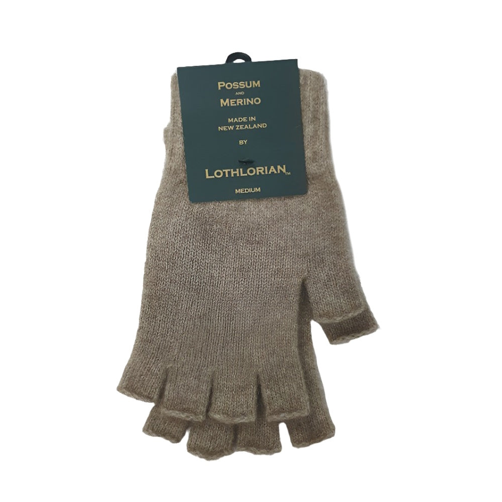 Lothlorian 9924 Possum Merino Fingerless Gloves