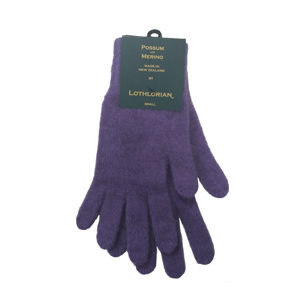 Lothlorian 9901 Possum Merino Plain Gloves