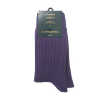 Lothlorian 9902 Possum Merino Casual Rib Socks