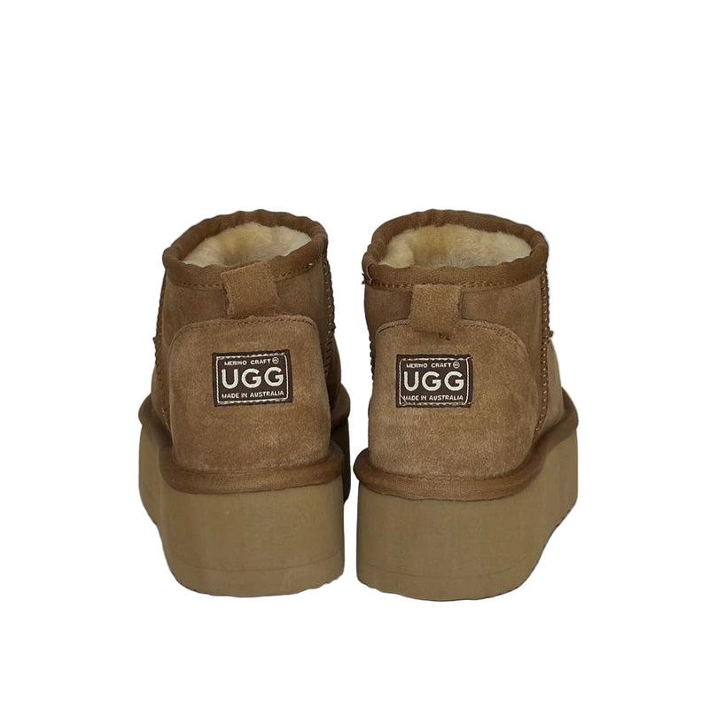 Merino Craft Ultra Mini Platform Ugg Boots