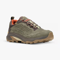 Merrell Mens MOAB Speed 2 Leather Waterproof Shoes (Olive)